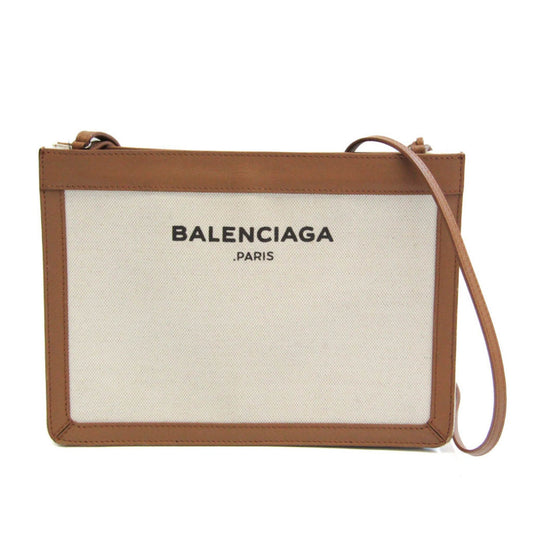 Balenciaga Navy Clutch