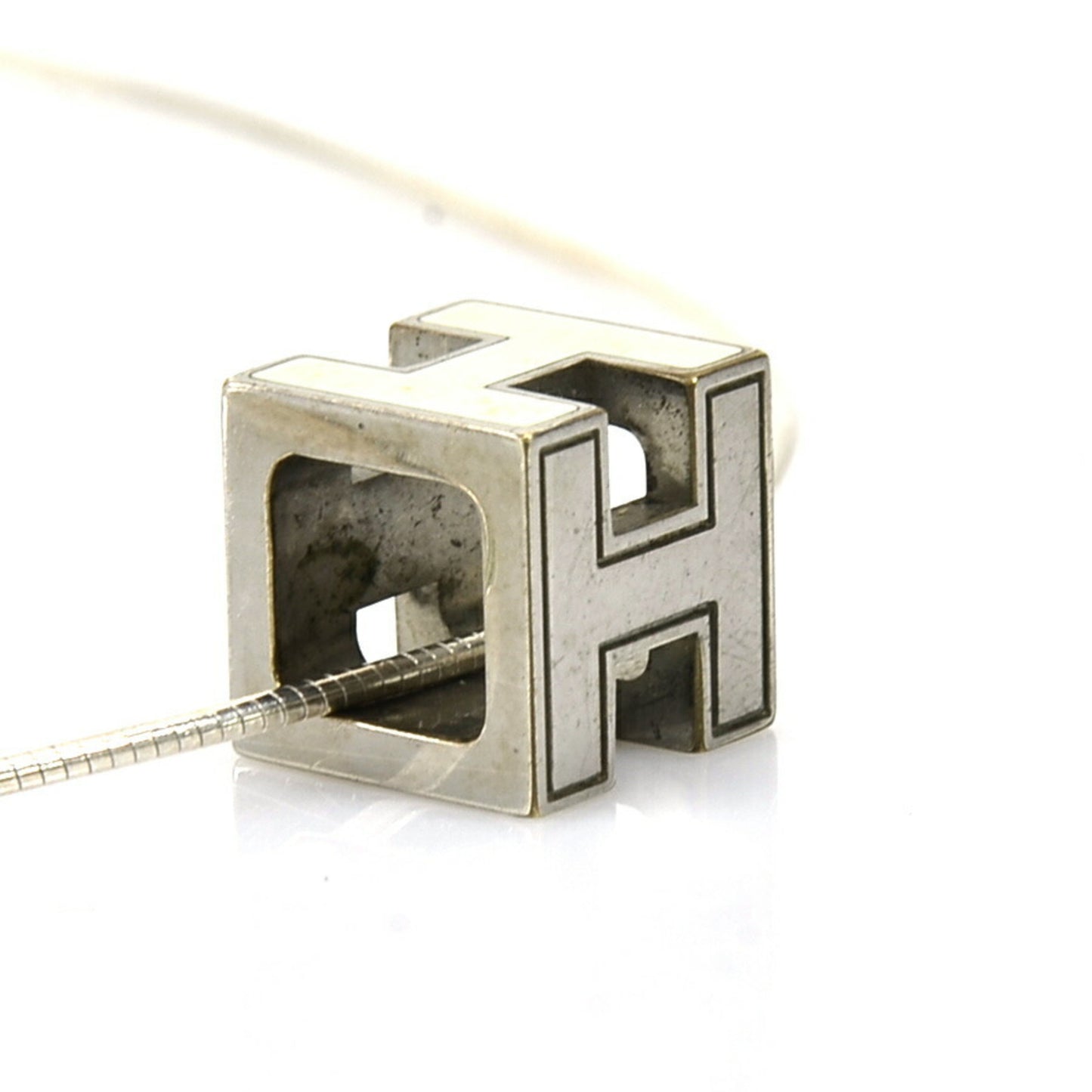 Hermès Cage d'H Necklace