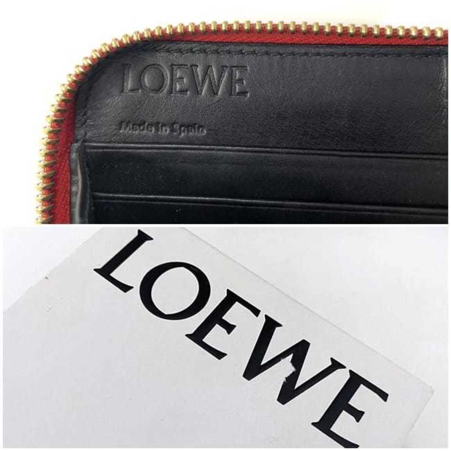 Loewe Repeat zip around wallet Wallet