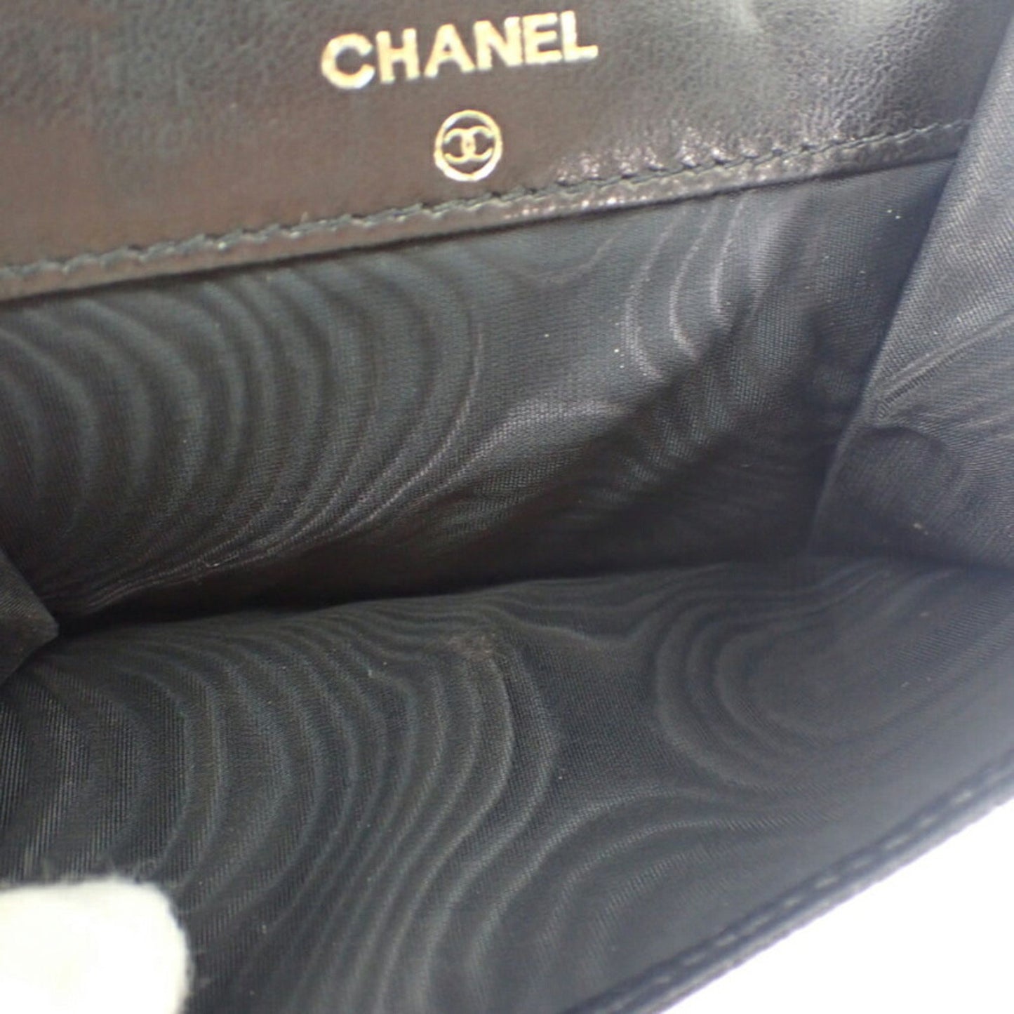 Chanel Logo CC Wallet