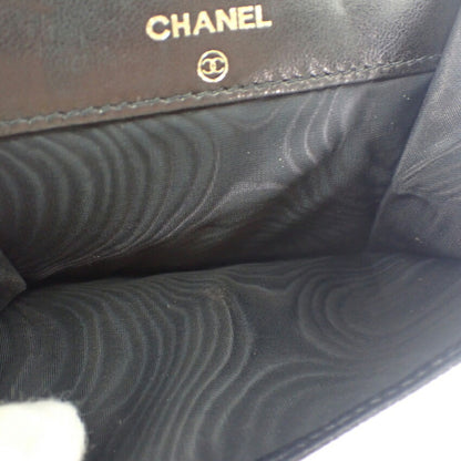 Chanel Logo CC Wallet