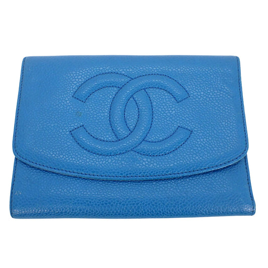 Chanel Logo CC Wallet