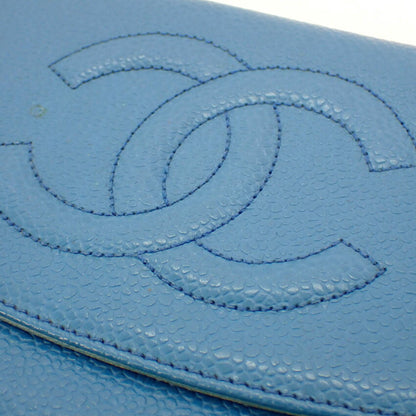 Chanel Logo CC Wallet