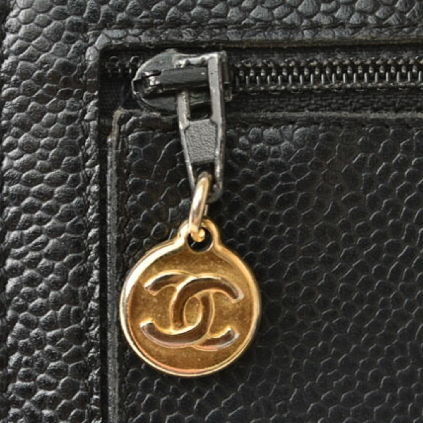 Chanel Logo CC Wallet