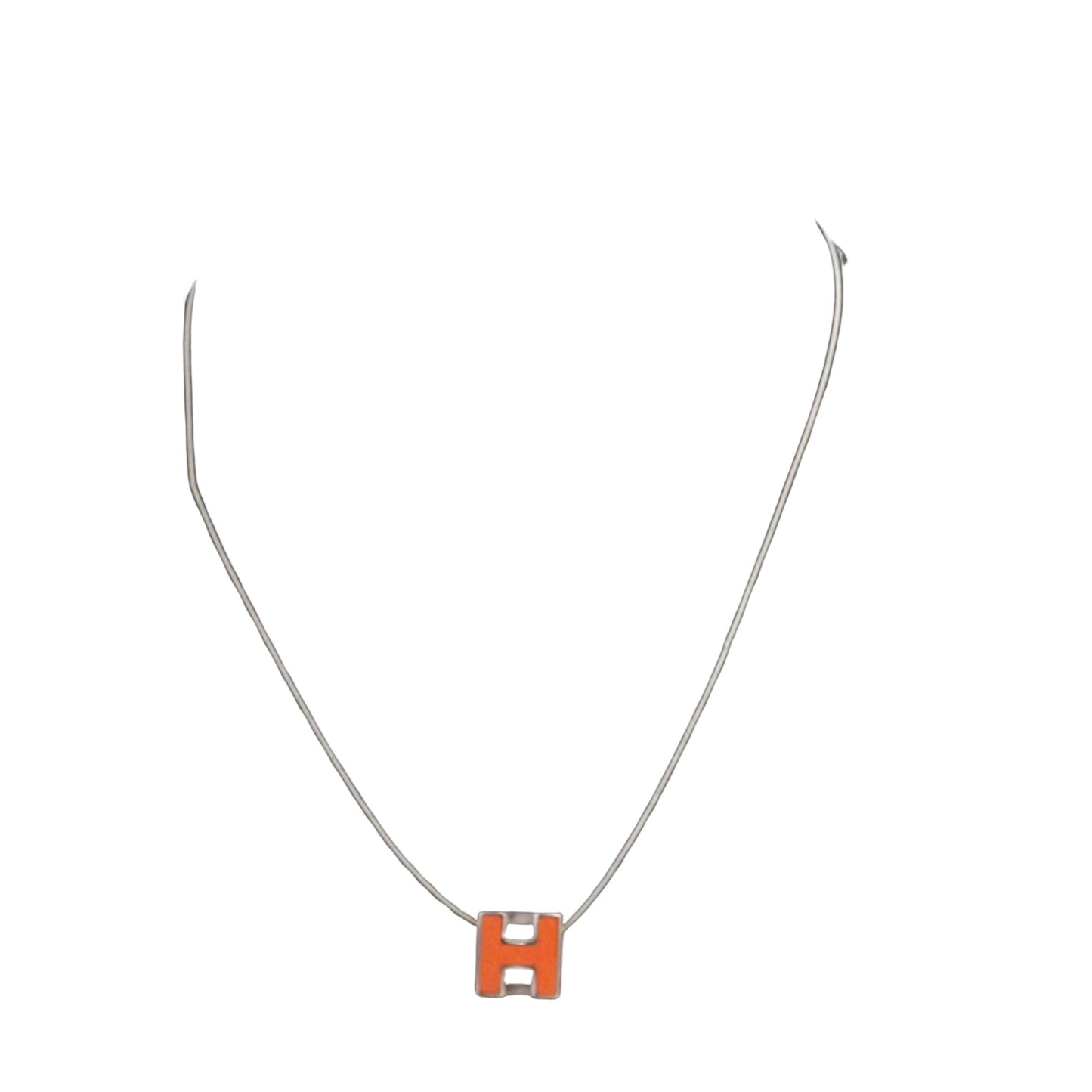 Hermès Cage d'H Necklace