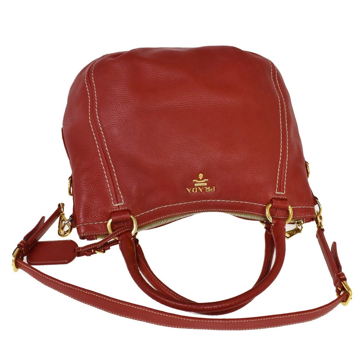 Prada Vitello Shoulder Bag