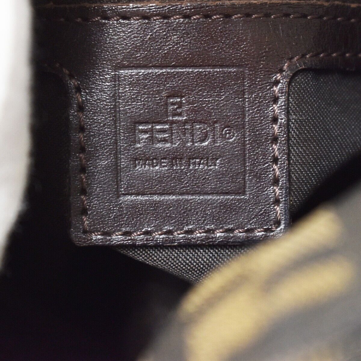 Fendi Zucca Shoulder Bag