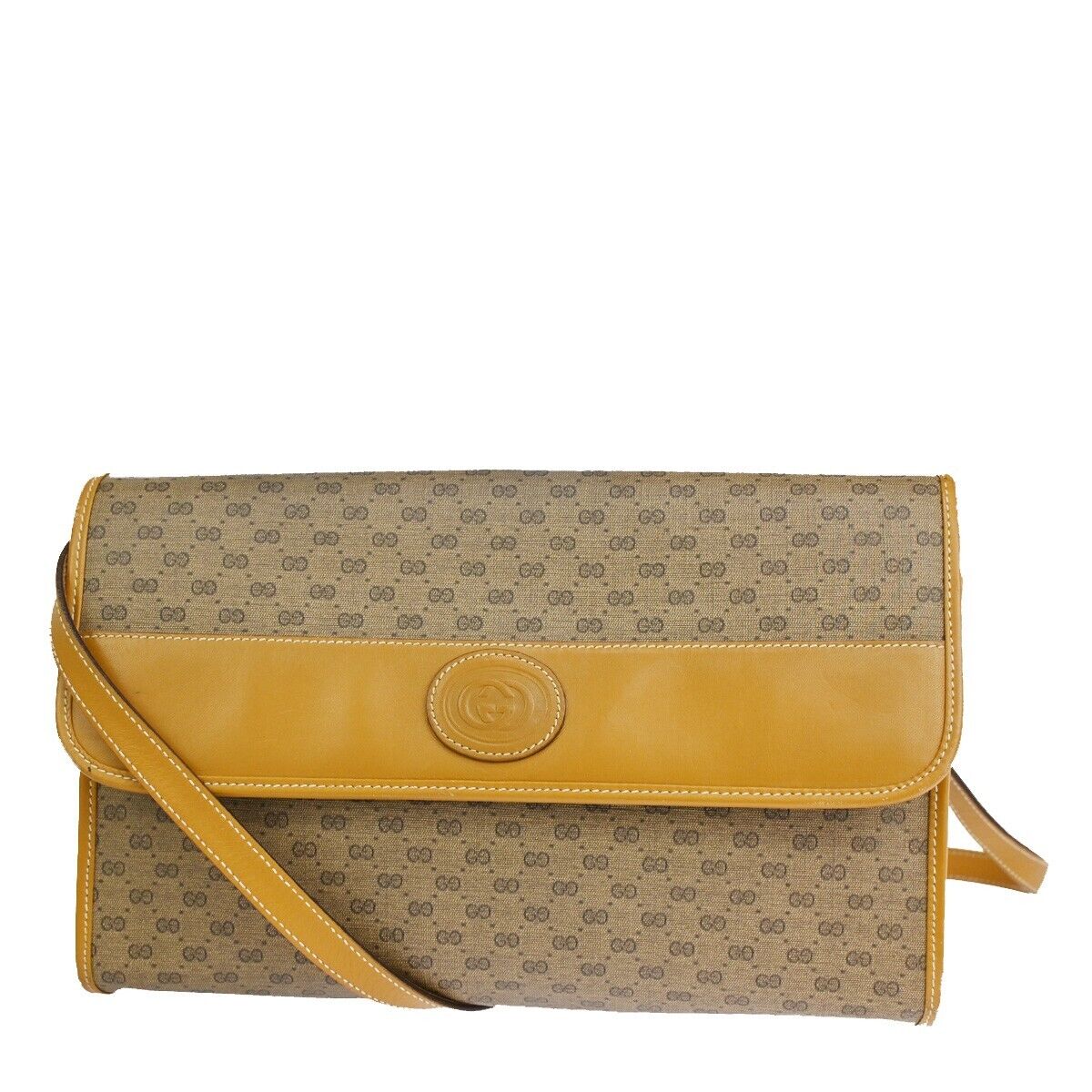 Gucci Micro Small GG Canvas Shoulder Bag