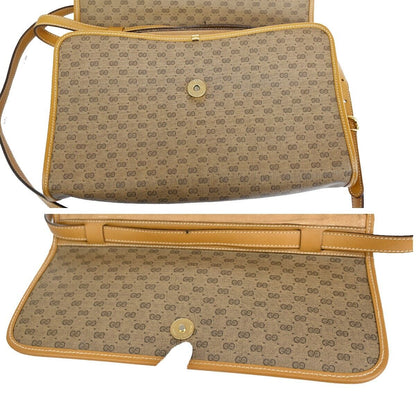 Gucci Micro Small GG Canvas Shoulder Bag