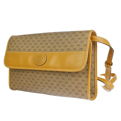 Gucci Micro Small GG Canvas Shoulder Bag