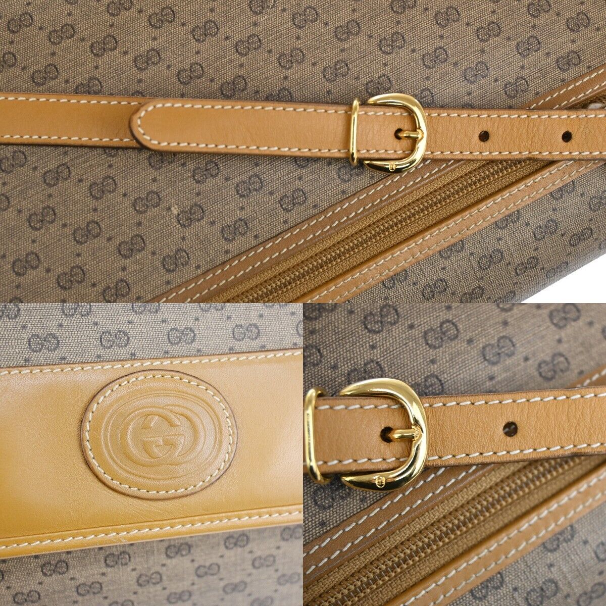 Gucci Micro Small GG Canvas Shoulder Bag