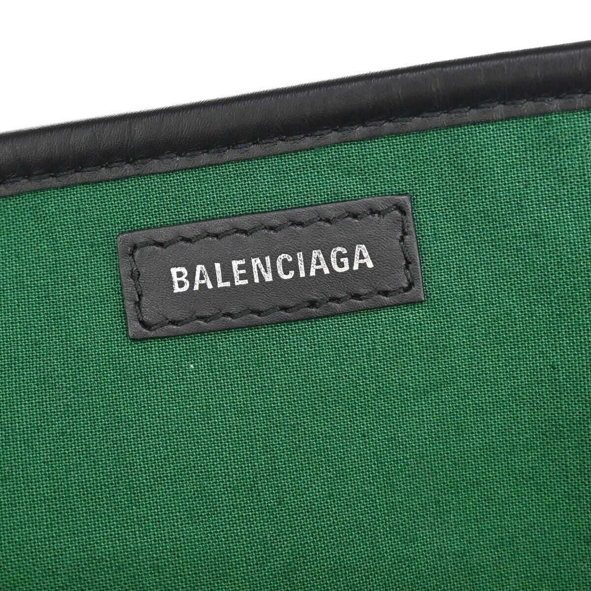 Balenciaga Navy Cabas Tote Bag