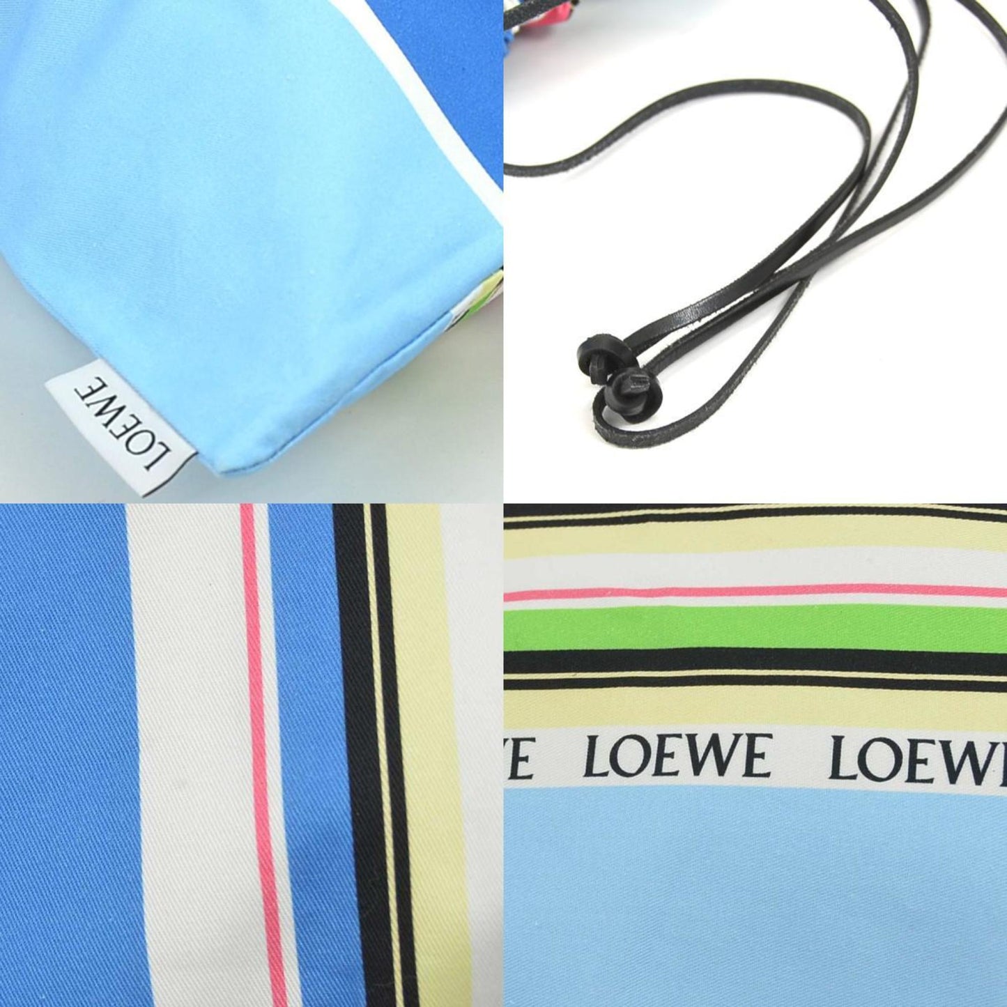 Loewe Drawstring Pouch Clutch