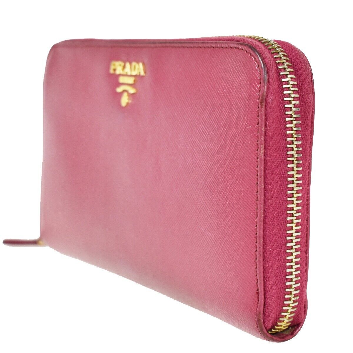 Prada Round Zipper Wallet