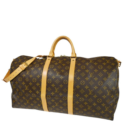 Louis Vuitton Keepall Bandoulière 55 Travel Bag