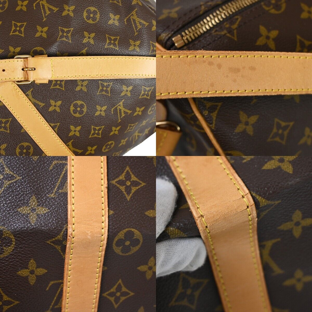 Louis Vuitton Keepall Bandoulière 55 Travel Bag