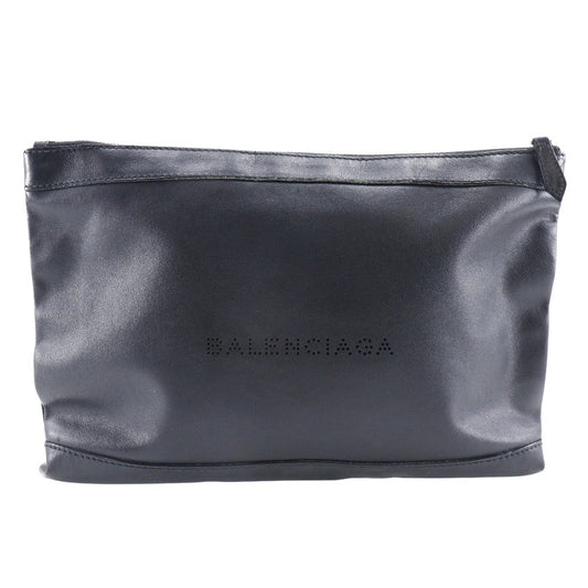 Balenciaga Navy Clutch