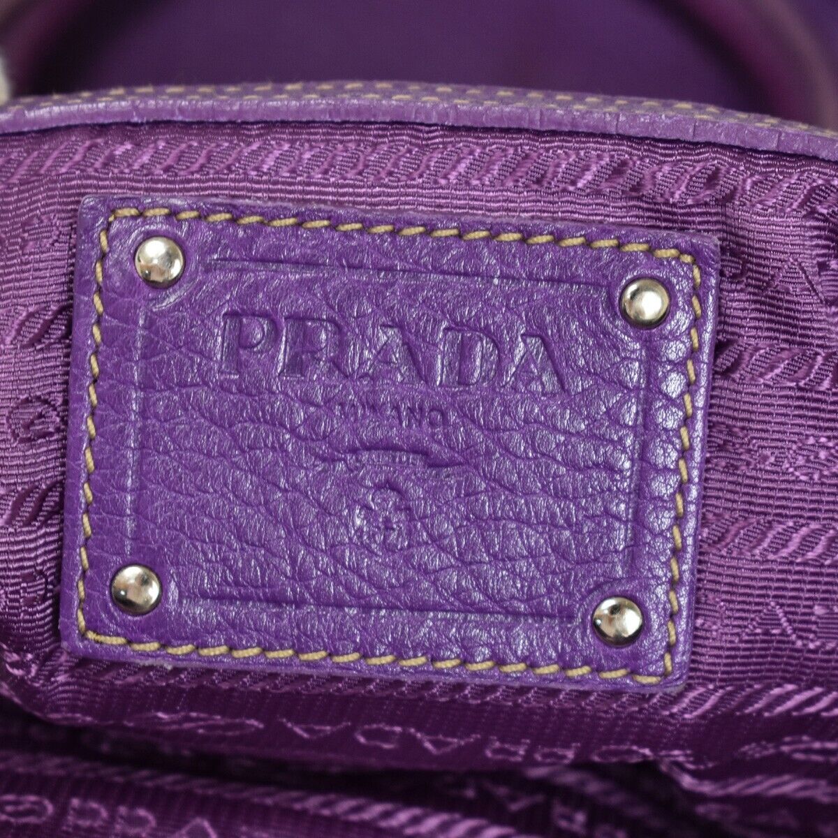 Prada Vitello Handbag