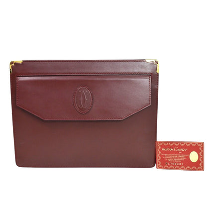 Cartier Must de Cartier Clutch