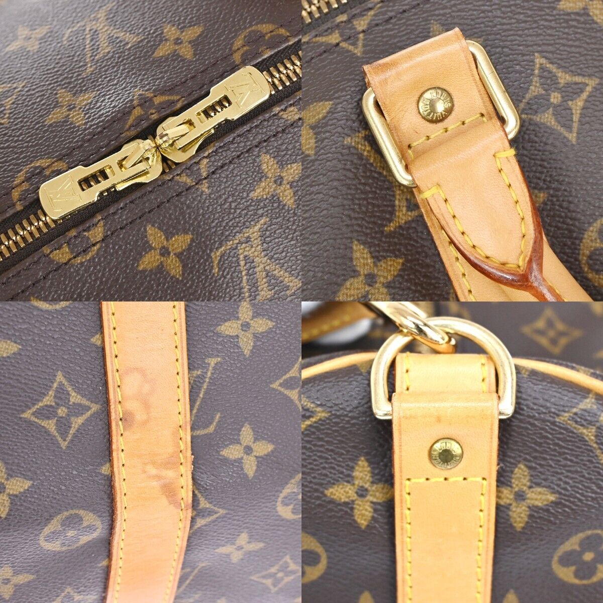 Louis Vuitton Keepall Bandouliere 55 Travel Bag