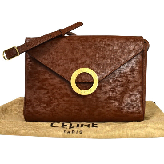 Céline Logo du cercle Shoulder Bag