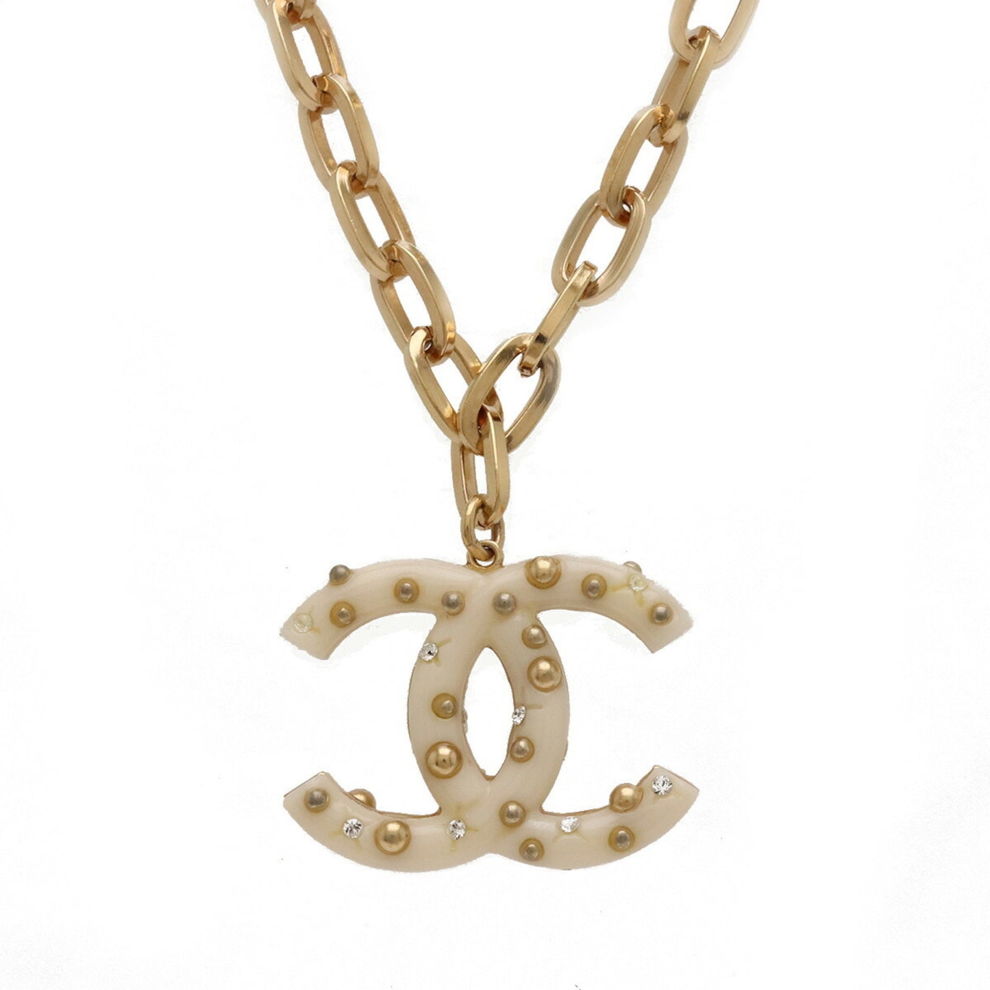 Chanel Logo CC Necklace