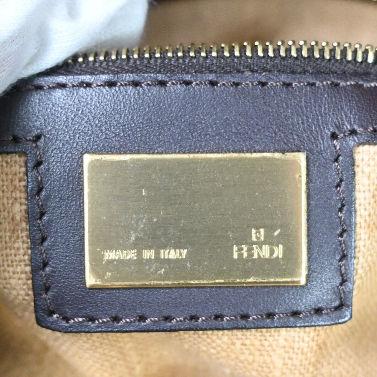 Fendi Zucca Handbag