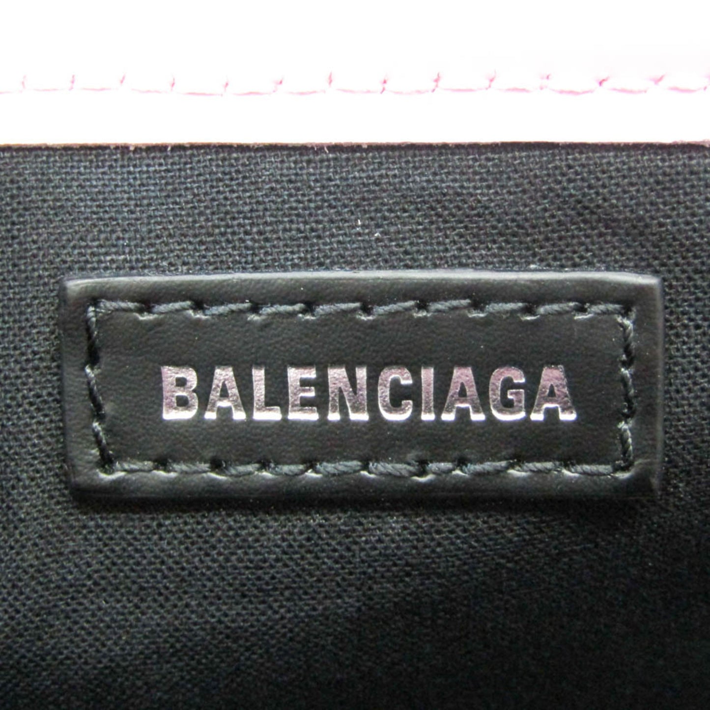 Balenciaga Navy Cabas Handbag