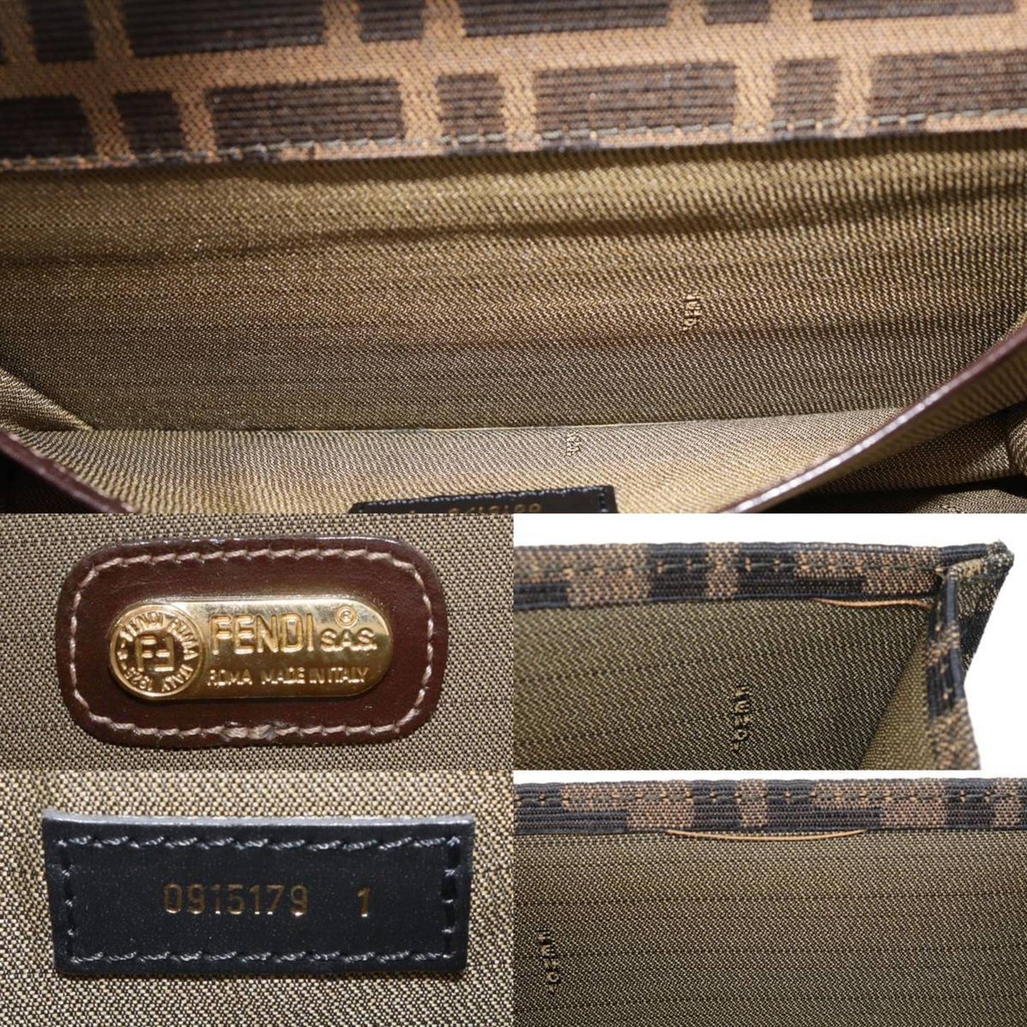 Fendi Zucca Shopper Bag