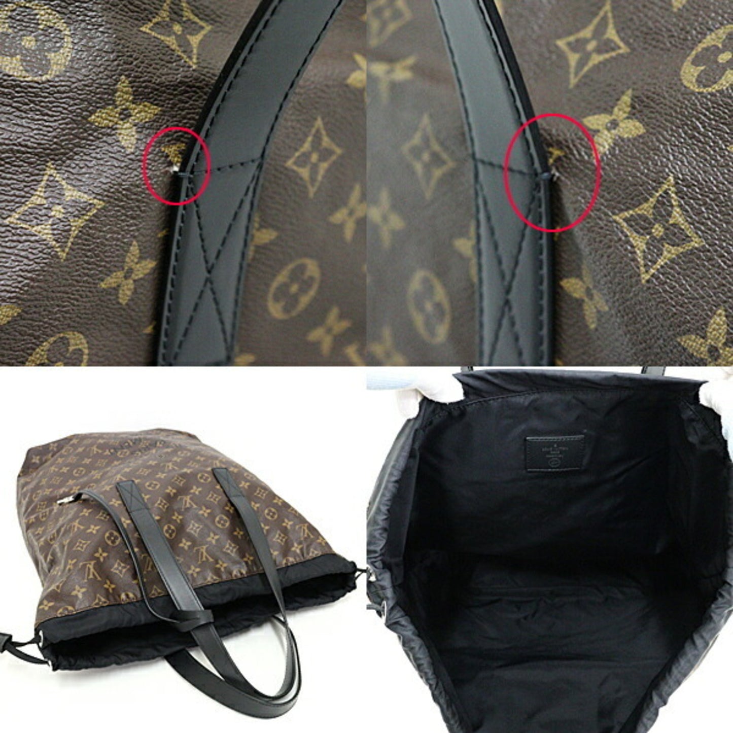 Louis Vuitton Macassar Tote Bag