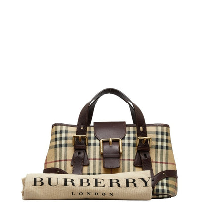 Burberry Haymarket Handbag