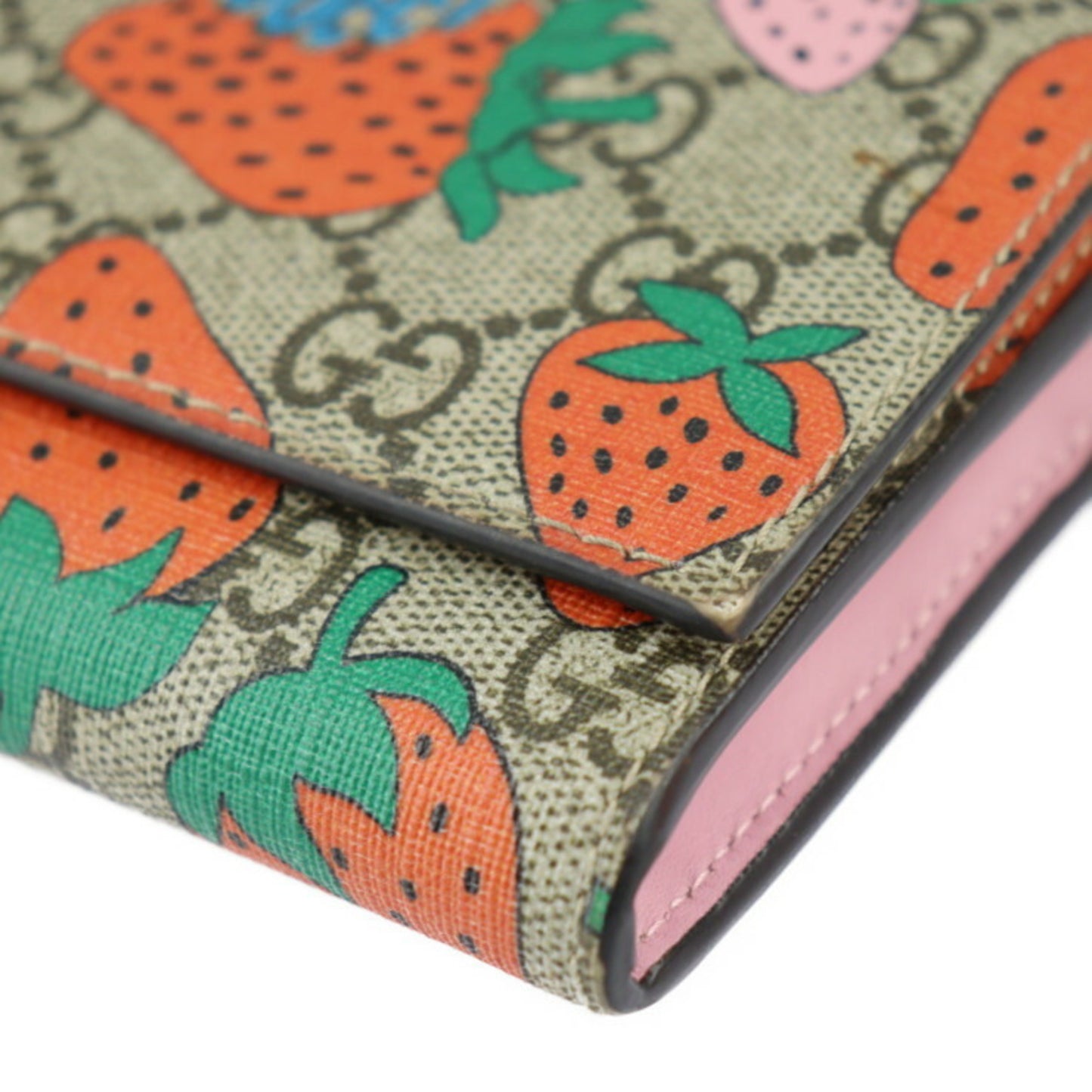 Gucci Strawberry Wallet