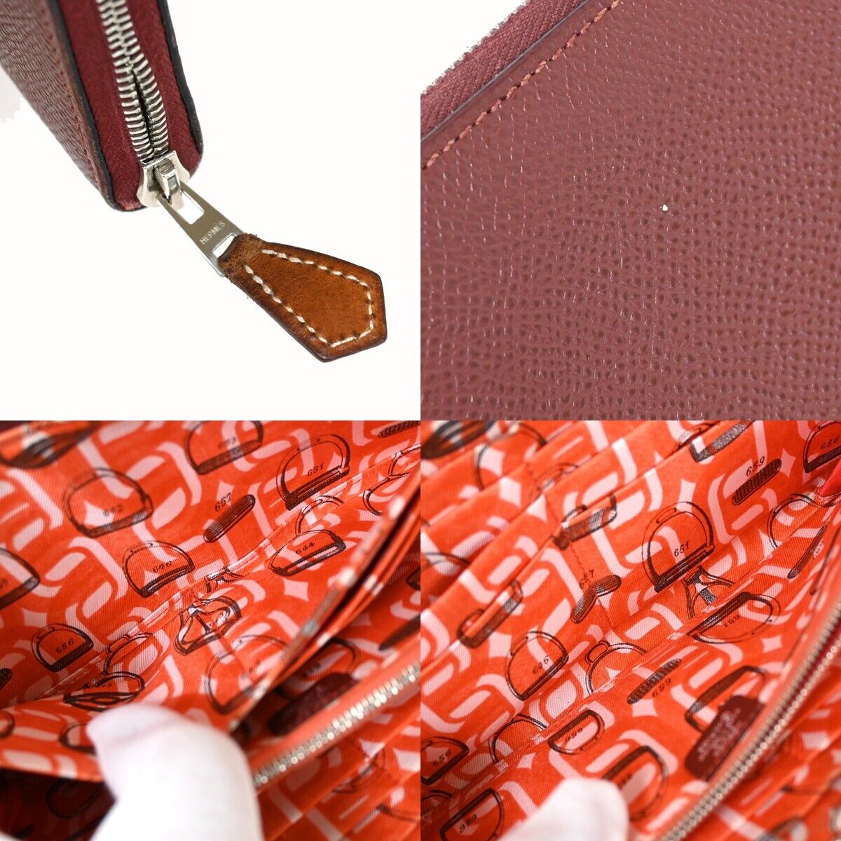 Hermès Silk'In Wallet