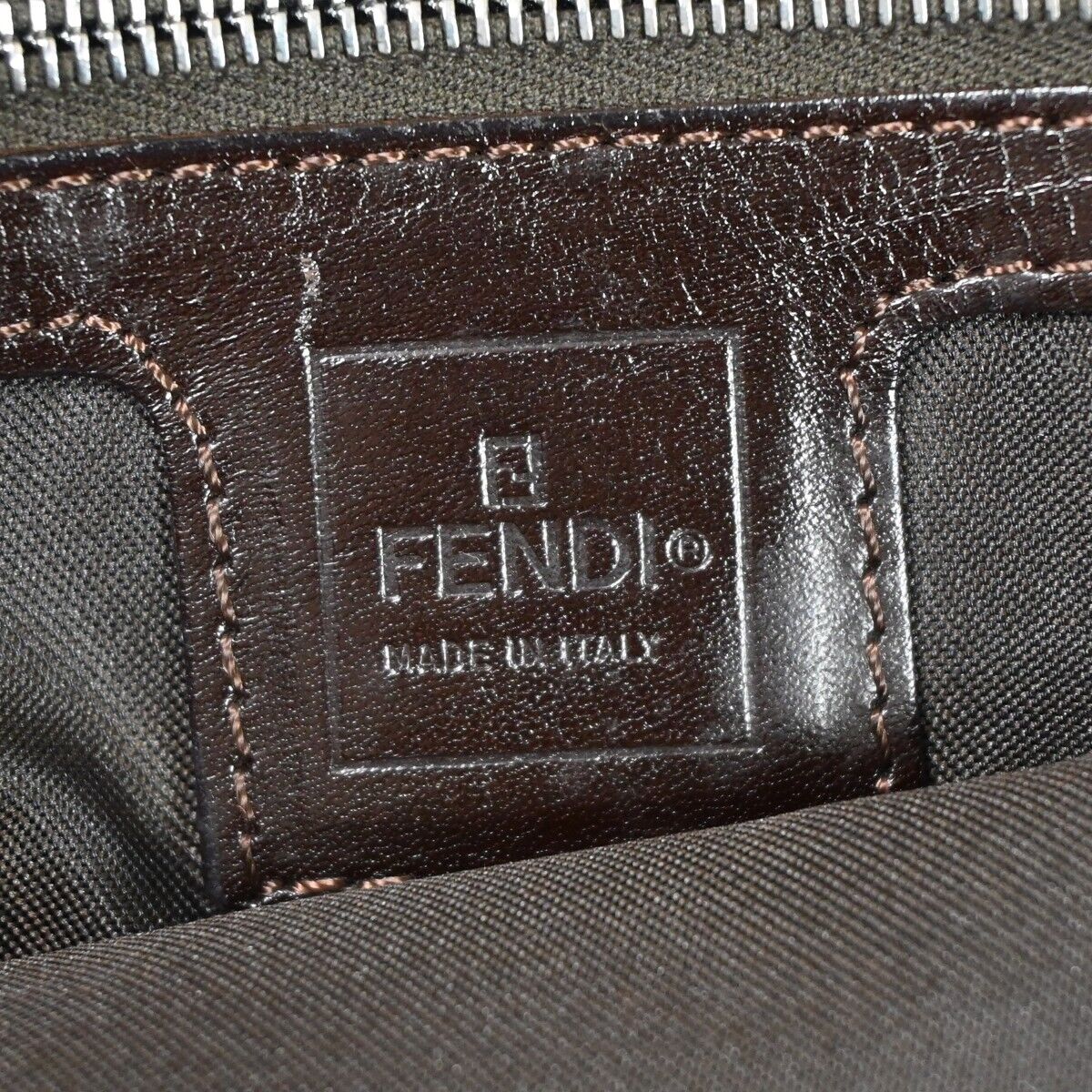 Fendi Zucca Handbag