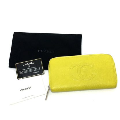 Chanel Logo CC Wallet