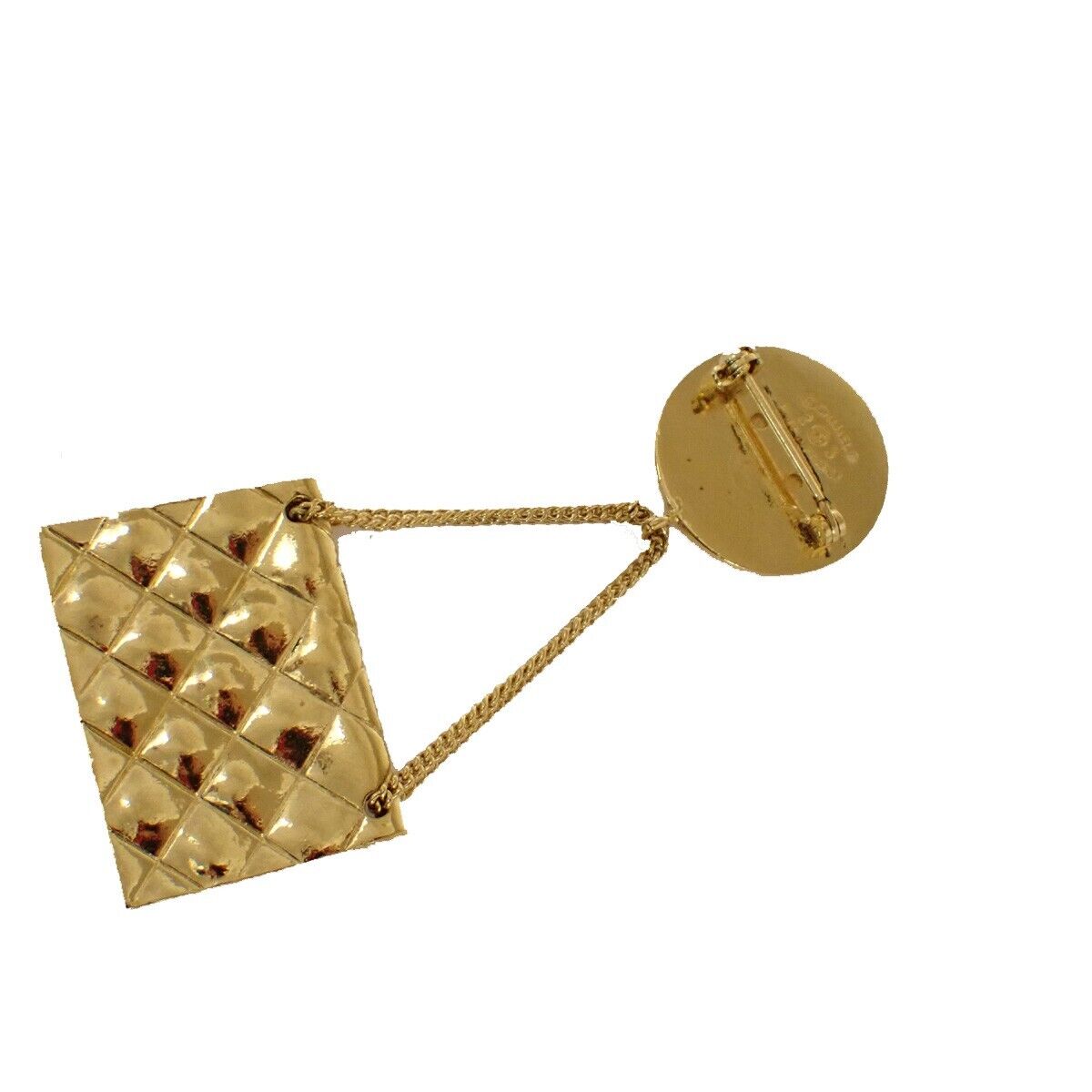 Chanel Matelassé Brooch