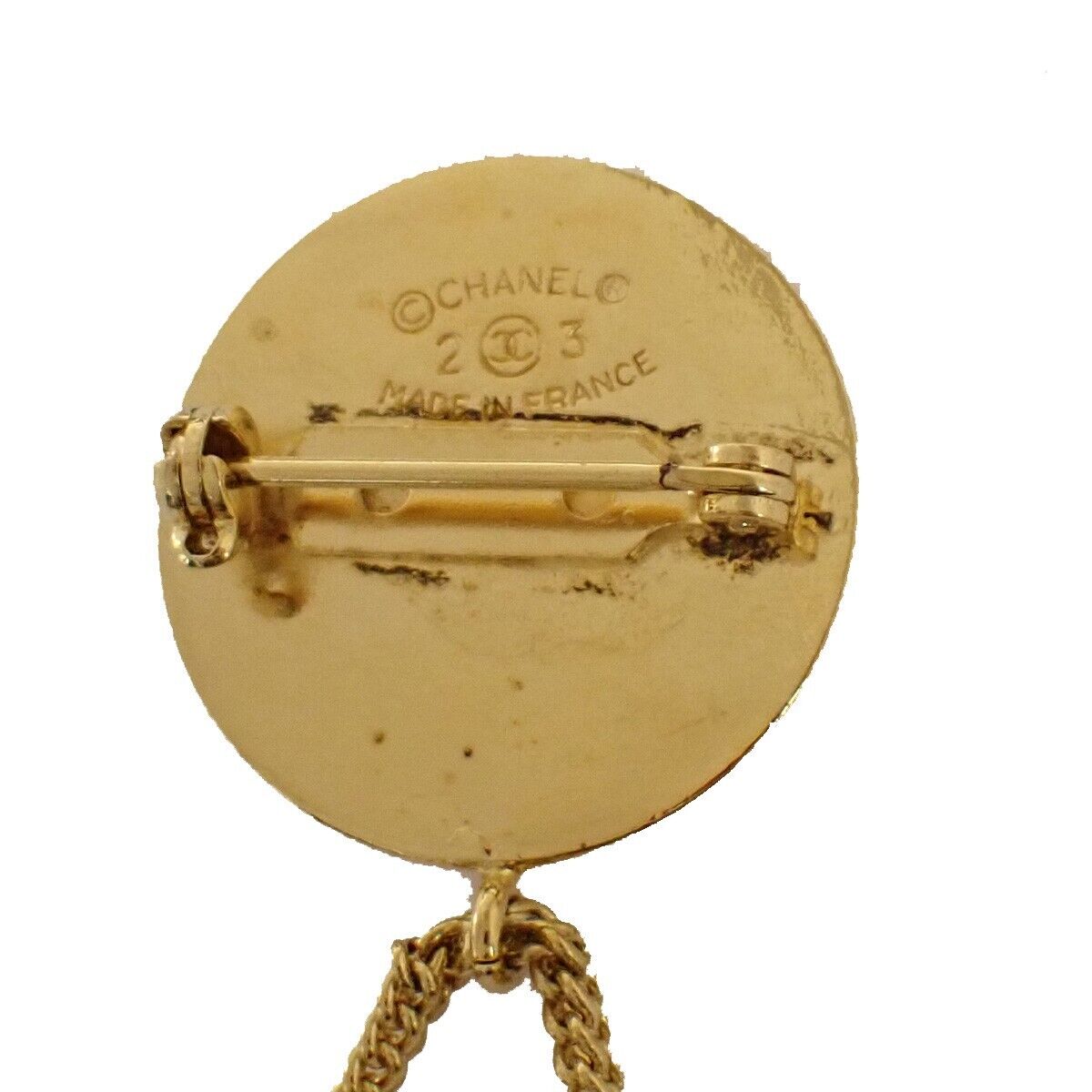 Chanel Matelassé Brooch