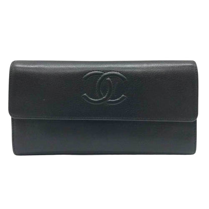 Chanel Logo CC Wallet