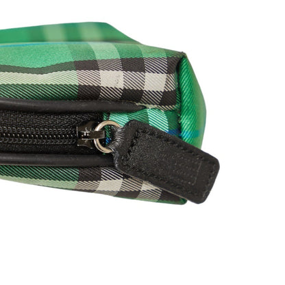 Burberry Check Link Clutch