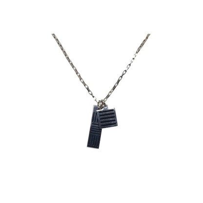 Louis Vuitton Damier Black Necklace