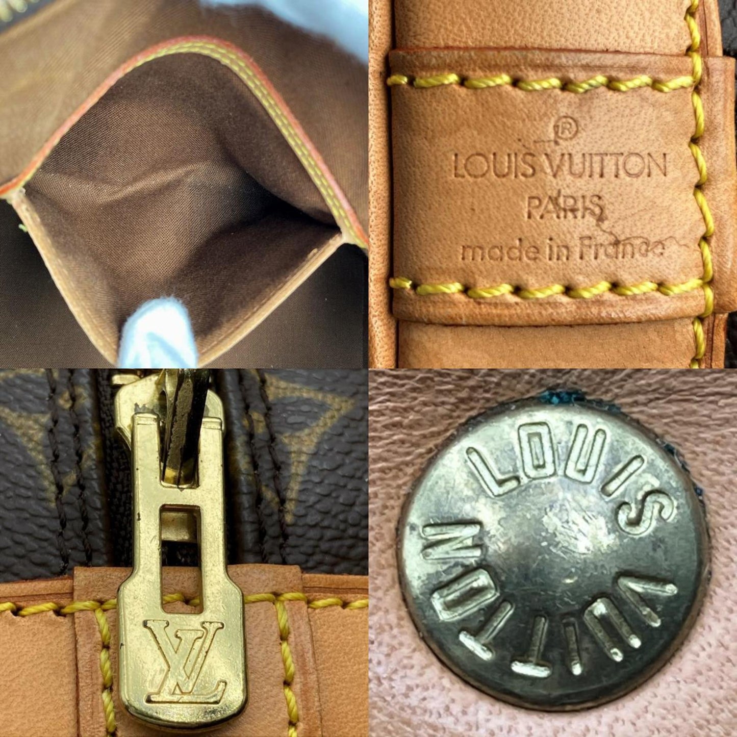 Louis Vuitton Alma Handbag