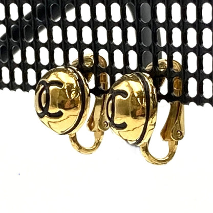 Chanel Logo CC Earring