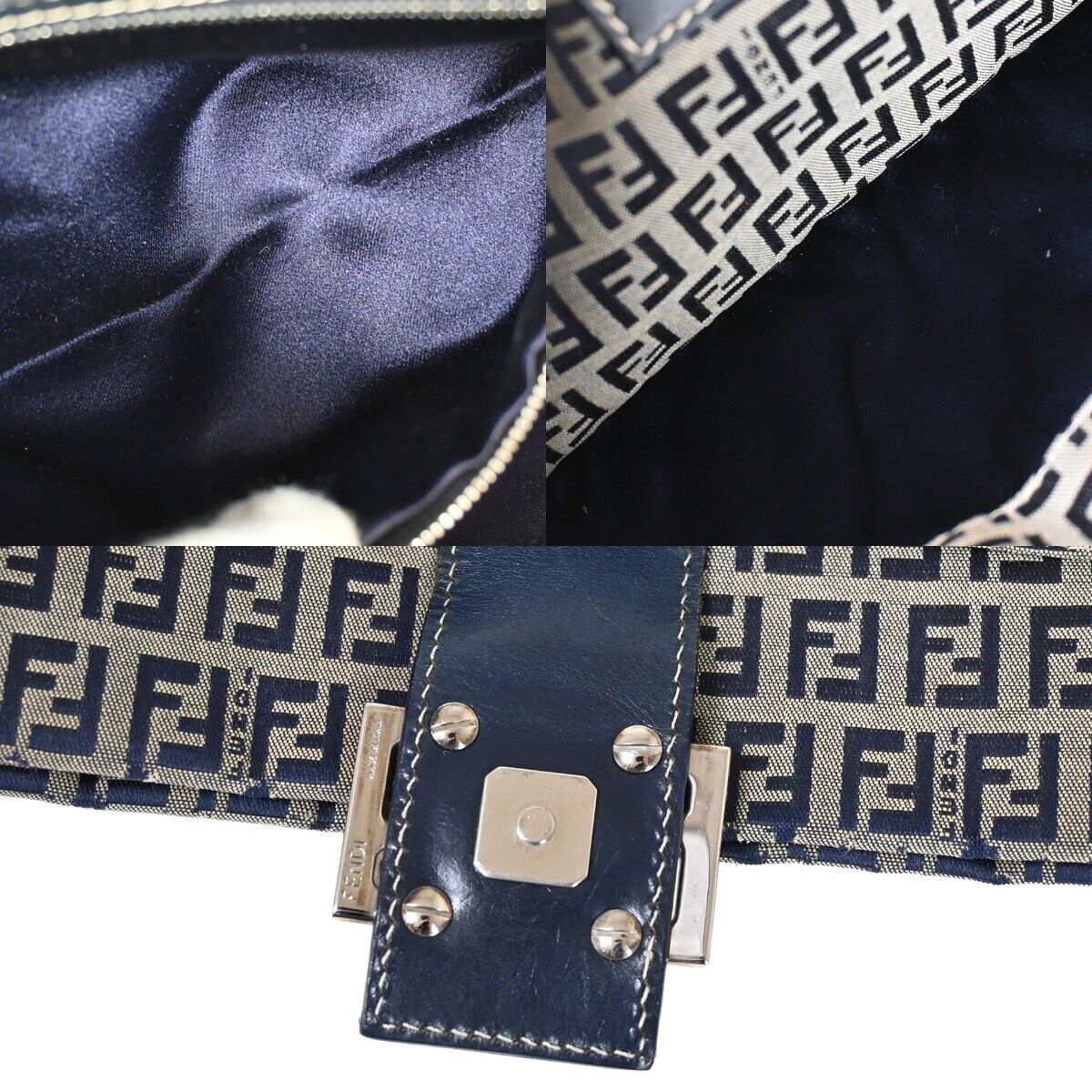 Fendi Zucchino Shoulder Bag