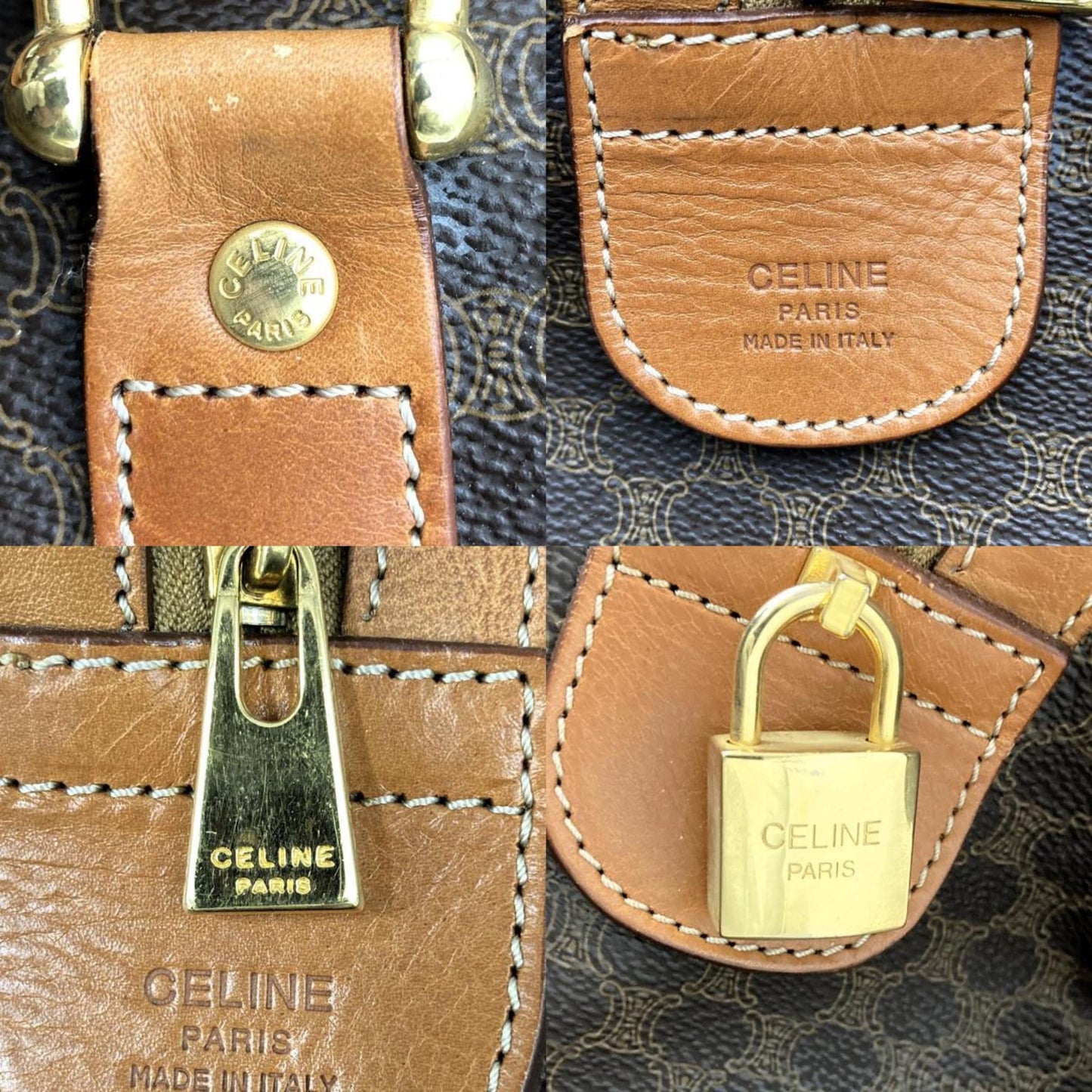 Céline Macadam Travel Bag