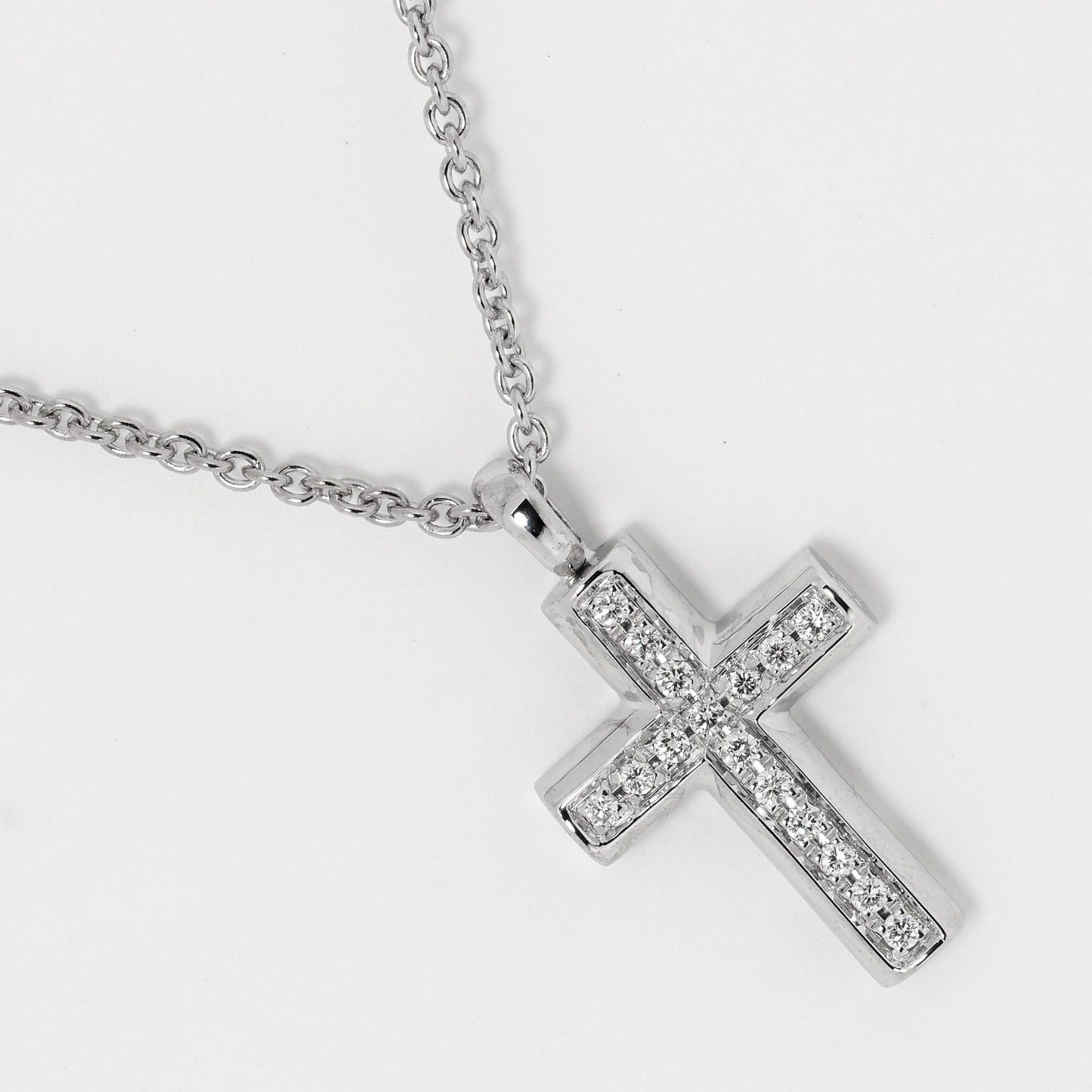 Bulgari Latin Cross Necklace Necklace