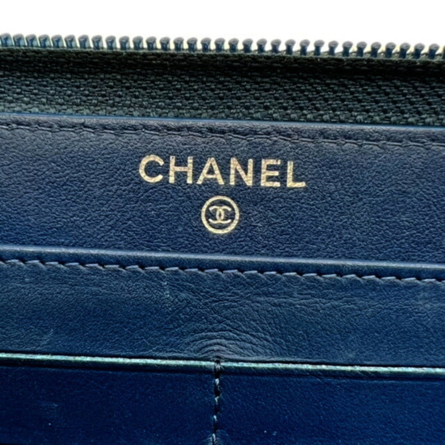 Chanel Long portefeuille zippé Wallet