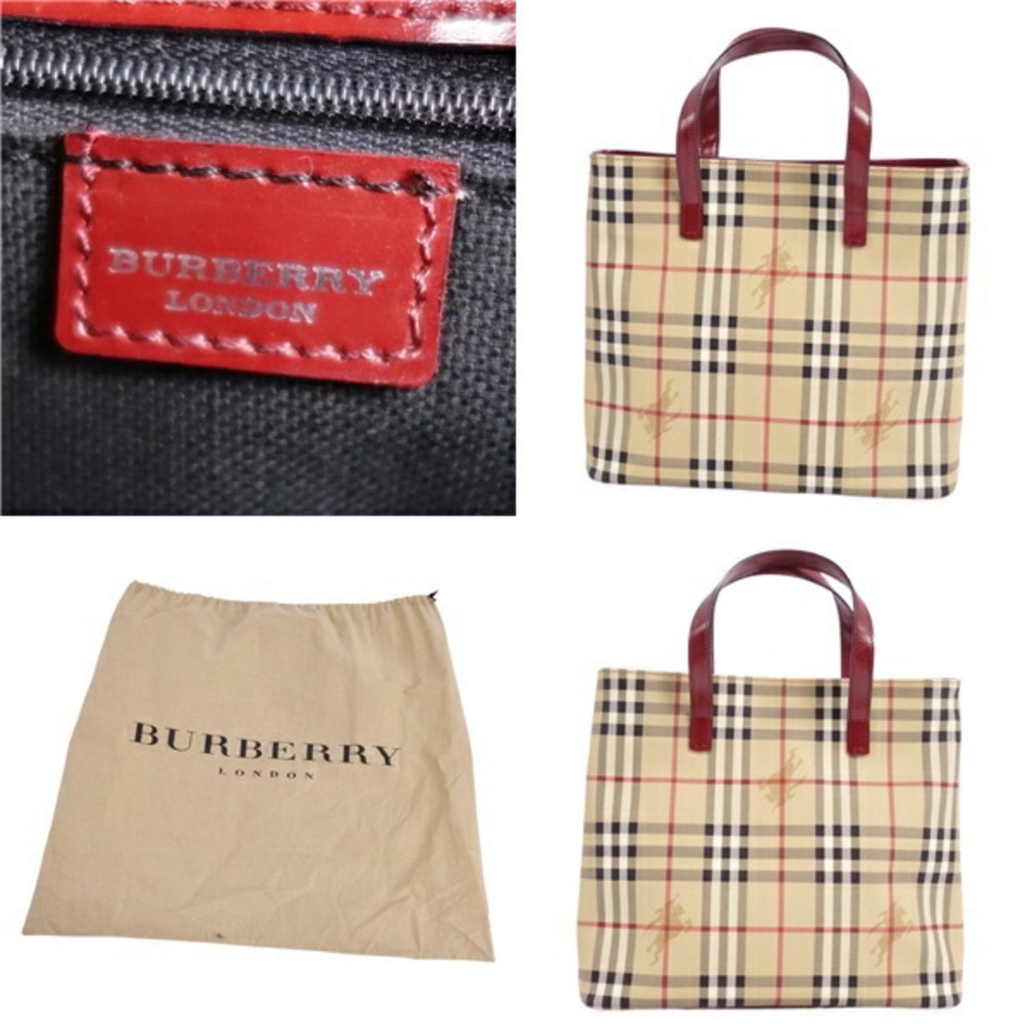 Burberry Nova Check Tote Bag