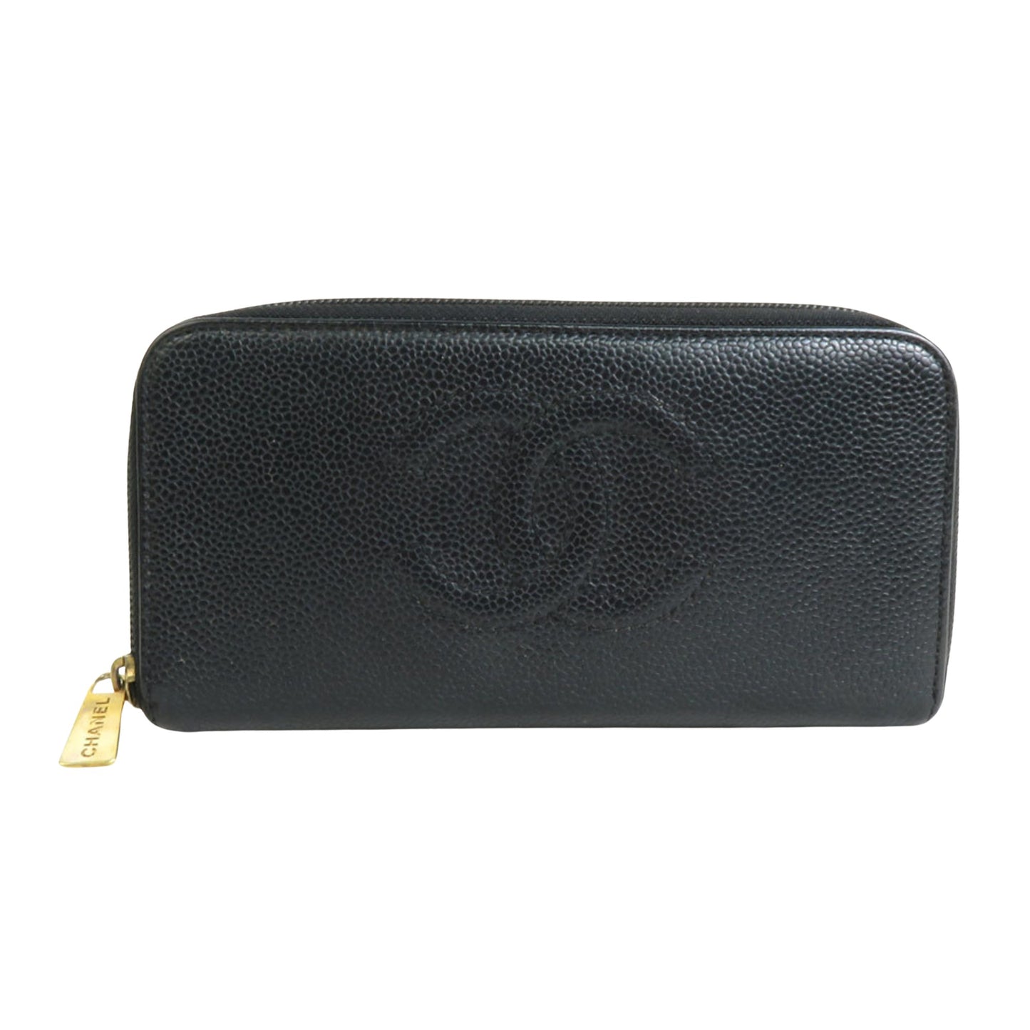 Chanel Logo CC Wallet