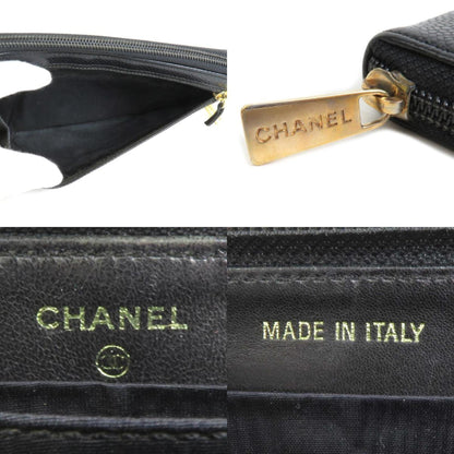 Chanel Logo CC Wallet