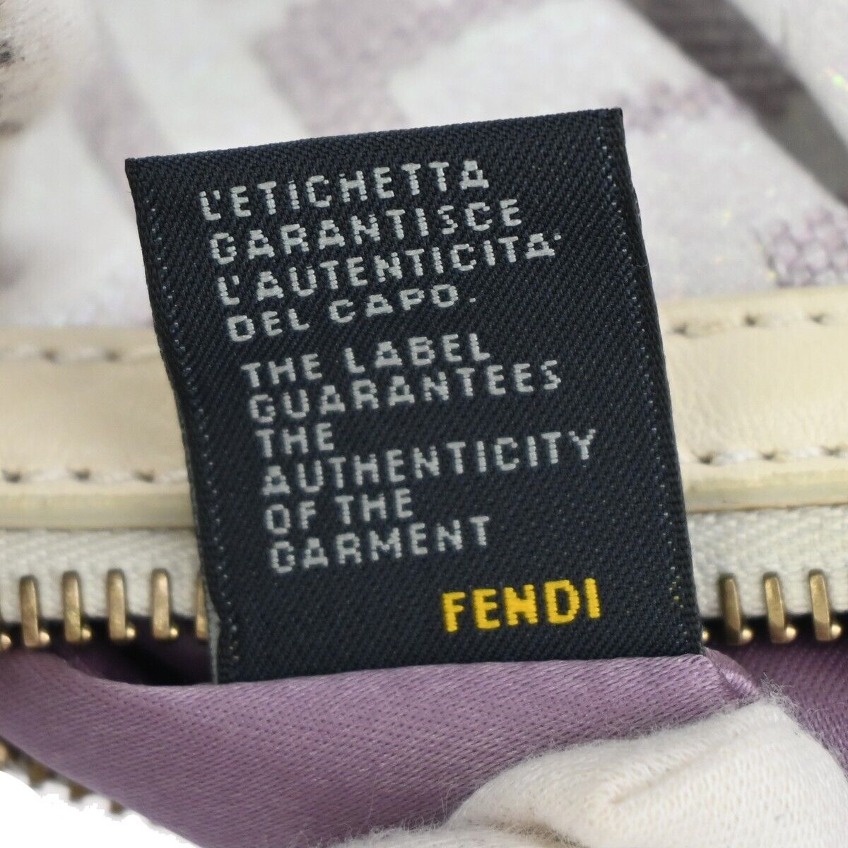 Fendi Zucca Shoulder Bag